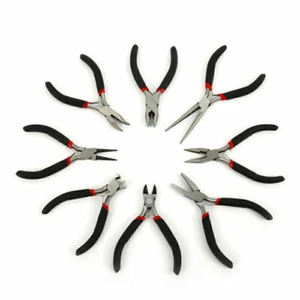 8 Mini Zangen Set Präzisions Feinmechaniker Schmuck Modellbau kleine Zangen J - Bild 1 von 10
