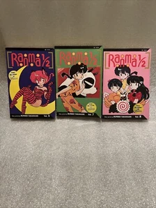 Used Ranma 1/2 Manga By Rumiko Takahashi Lot of 3 Vol. 4,7 & 8 English Paperback - Picture 1 of 9