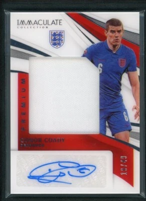 2021 CONOR COADY 10/49 AUTO JERSEY PANINI IMMACULATE COLLECTION AUTOGRAPHS - Image 1 of 2