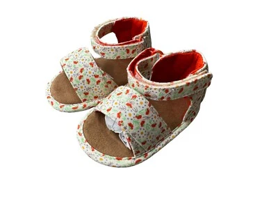 Sandalias TOMS Bebé Niña Shiloh Abedul Local Estampado Floral Talla 3 (12-18 Meses) NUEVAS Foto 1 de 4
