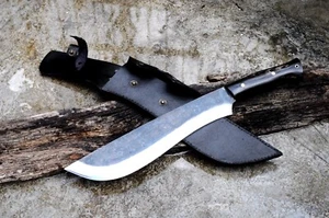 12 inches Long Blade Bush craft knife-knife-cleaver-working knife-Tempered-Nepal - Picture 1 of 6