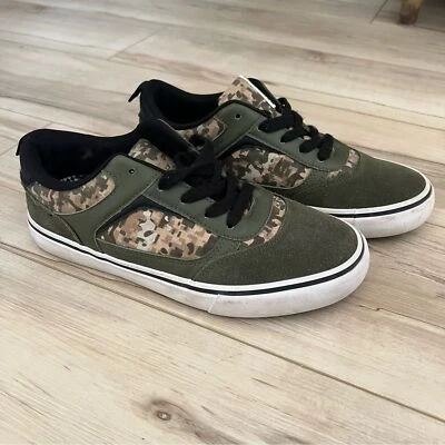 Airwalk Huntington Zapatillas con Cordones Camuflaje Verde Patinador Niños Talla 6 Foto 1 de 4
