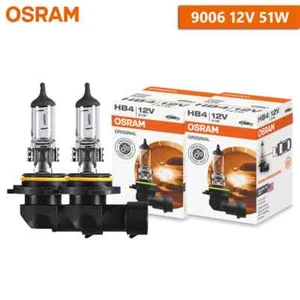 2pcs OSRAM 9006 HB4 12V 51W Original Halogen Headlight Auto Fog Bulb Made In USA - Picture 1 of 6