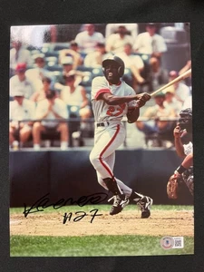 Vladimir Guerrero Sr Signed Auto 8x10 Photo Harrisburg Senators BAS COA - Picture 1 of 3