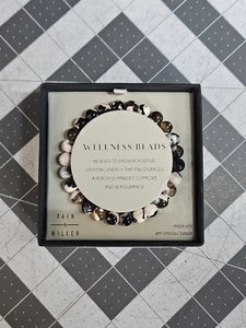 Bain & Miller Wellness Perlen Armband Halbedelsteine Peace Comfort Neu  - Bild 1 von 13