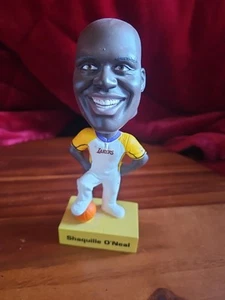 Upper Deck 2001 SHAQUILLE O'NEAL SHAQ Bobbleheax LA Lakers - Foto 1 di 3