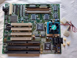 QDI P5I430VX-250 Explorer Pentium 166 16MB RAM SIMM Socket 7 4x ISA 3x PCI AT - Zdjęcie 1 z 13