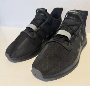 Adidas Kaptir Men’s Running Shoes 13M Black White Sneakers - Picture 1 of 15
