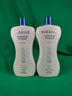 (2-Pk) BIOSILK Silk Strengthening HYDRATING THERAPY SHAMPOO 1006ml - Image 1 of 4