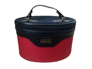Anucci Vanity Makeup Travel Bag With Mirror - Picture 1 of 7
