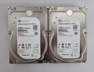 ST6000NM0095 - Seagate Enterprise 6TB 3.5" SAS   Hard Drive x2 - Afbeelding 1 van 22