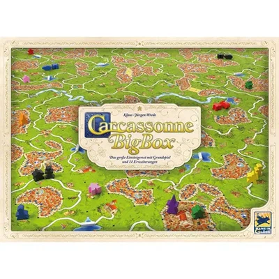 HANS-IM-GLÜCK VERLAG Spiel Carcassonne BigBox V3.1 (Grundspiel inkl. 11 Erweiterungen) NEU/OVP