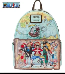 One Piece Loungefly Backpack Anime Figure Luffy  Women Backpack - Picture 1 of 4