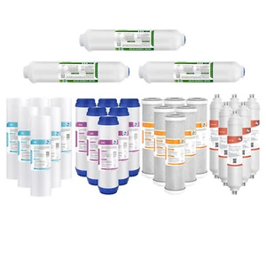6 Stage Reverse Osmosis Sediment GAC Carbon Block pH+ Alkaline RO Water Filter - Picture 1 of 18