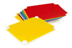 Schneidebrett Set GN 1/1 HACCP 530 x 325mm Schneider 6 Farben Auflagen HD-PE NEU - Bild 1 von 1