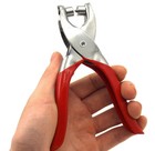 EYELET PLIERS KIT + 100 BRASS EYELETS HOLE PUNCHER MAKERS LEATHER FABRIC S21