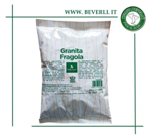 Granita fragola 20 buste 630 gr. 4 lt. per granitore sorbettiera da bar - Foto 1 di 1