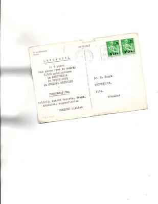 REUNION 1961 to Canada DEAR DOCTOR - Image 1 of 2