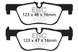 EBC Greenstuff Rear Brake Pads for BMW 4 Series F33 Cabrio 428 2.0T 242HP (13>) - Picture 1 of 1