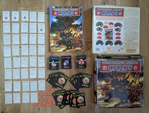 RARE Warhammer Armies Chaos Supplement 4th Edition Box Set 1994 Almost Complete - Picture 1 of 6