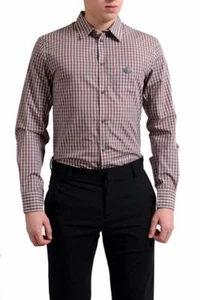 Dsquared2 Men's Plaid Button-Front Long Sleeve Casual Shirt Size S XL - Picture 1 of 4