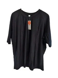 Attraco Women's UPF 50+ Short Sleeved Active Rashguard Solid Workout Top Sports  - Picture 1 of 8