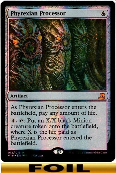 1x - Phyrexian Processor - FOIL #12 - From the Vault: Lore - NM MTG - Image 1 of 1