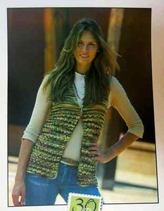 FLIRTY MYSTIC WESTE zum STRICKEN von MARGARET MANEY für FIESTA YARNS - Bild 1 von 1