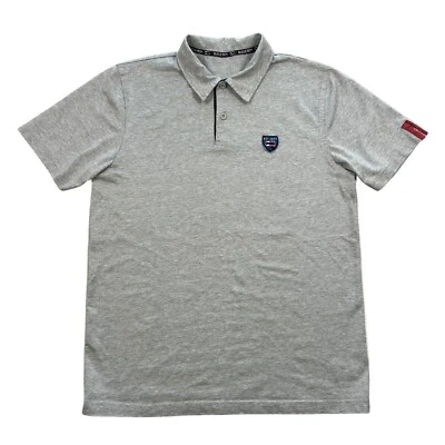 Camisa Polo Vintage Bugle Boy Talla Grande Años 90 Y2K Ropa de Surf Patinador Preppy Rayas Foto 1 de 4