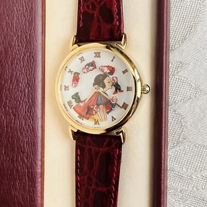 [NEU, SELTEN, VTG] Snow White and Seven Dwarfs Limited Edition Pedre Uhr mit Box - Bild 1 von 6