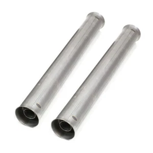 Max Flow Glasspack Muffler Side Pipe Inserts - 4" Steel Pair by Doug's Headers - Picture 1 of 1