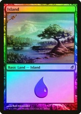 Island 289 FOIL Lorwyn Played MTG Magic DNA GAMES