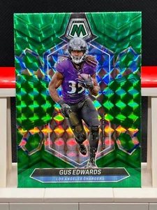 Mosaico Panini 2024 - Gus Edwards #121 Green Mosaic Prizm - Imagen 1 de 2