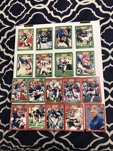 1989 Pro Set Football Series 1 Buffalo Bills Team Set (17-34) Kelly Smith Thomas - Bild 1 von 1