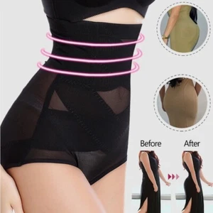 Womens Tummy Control High Waist Trainer Body Shaper Underwear Seamless Panties - Picture 1 of 12
