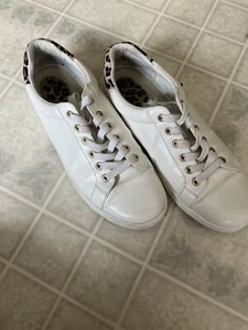 Zapatillas deportivas Ann Taylor Loft blancas con detalles de leopardo transpirables 10 - Imagen 1 de 5