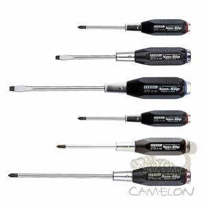 SCHIFF Anti-Rutsch-Tang-Thru-Schraubendreher -5,6,8,+1,2,3 75-150 mm Nr.B-370  - Bild 1 von 16