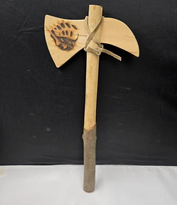 复古手工美洲原住民战斧斧木西南装饰 13.5 — 第 1/4 张图片