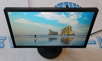 Scratched NEC AS222WM22" LED Widescreen Monitor Built-in Speakers +Stand +Cables - Image 1 of 4