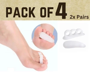 Toe Hammer Straightener Corrector Splint Bunion Separator Curled Bent Toe Gel - Picture 1 of 10