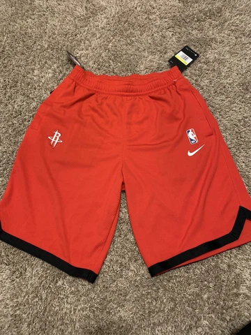 Nike Houston rockets Team NBA Dry Fit Issue Shorts AV1806-657 Small Cover