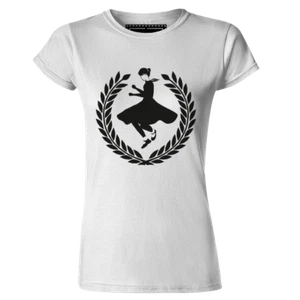 Womens Northern Soul Leaping Female Dancer In Laurel T Shirt Starr Wilson  - Picture 1 of 2