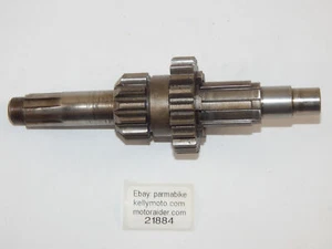 OEM 1970's CZ 380-400 MOTOR TRANSMISSION MAINSHAFT GEAR BOX 980-22-412 - Picture 1 of 5