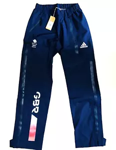 ADIDAS GORE-TEX RAIN PANTS TEAM GB TRACK BOTTOM WINTER OLYMPIC WOMEN XS S M L XL - Picture 1 of 18