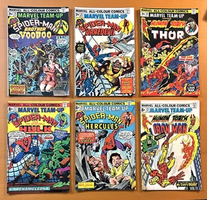 Marvel Team-up 24, 25, 26 up to 48 (Marvel 1974) 23 x Bronze Age comics - Picture 1 of 13