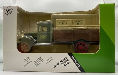 ERTL John Deere 1931 Hawkeye Crate Delivery Truck Replica Bank 1/34 Scale   - Image 1 of 4