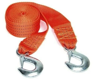 4 pcs 12ft Tow Rope Strap Heavy Duty Towing 6000lb Towing Strap with 2 Hooks - Picture 1 of 1