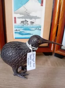 Vintage Pair Of BRASS KIWI Birds - Picture 1 of 3