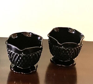 Indiana Tiara Black Diamond Candle Holders, 3.25 In Tall - Picture 1 of 8