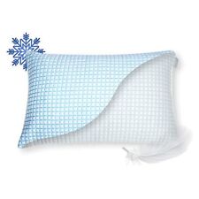 Cooling Pillow Case Queen Size - Cool Pillow Case for Hot Sleepers Zipper Sof...